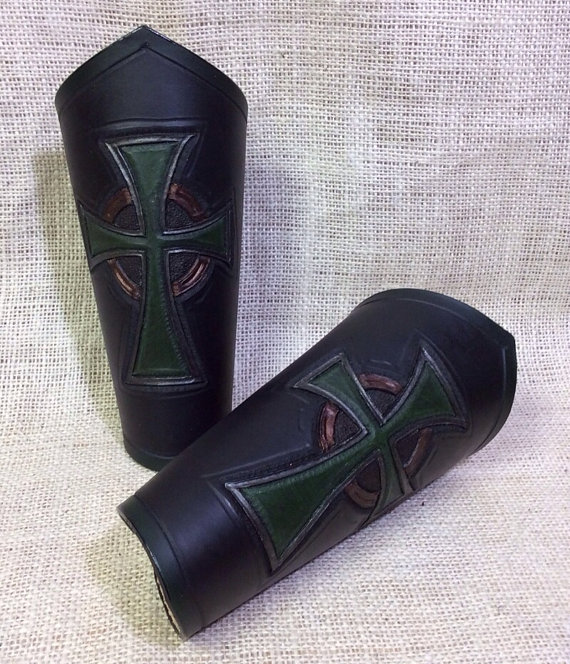 Celtic Cross Bracers