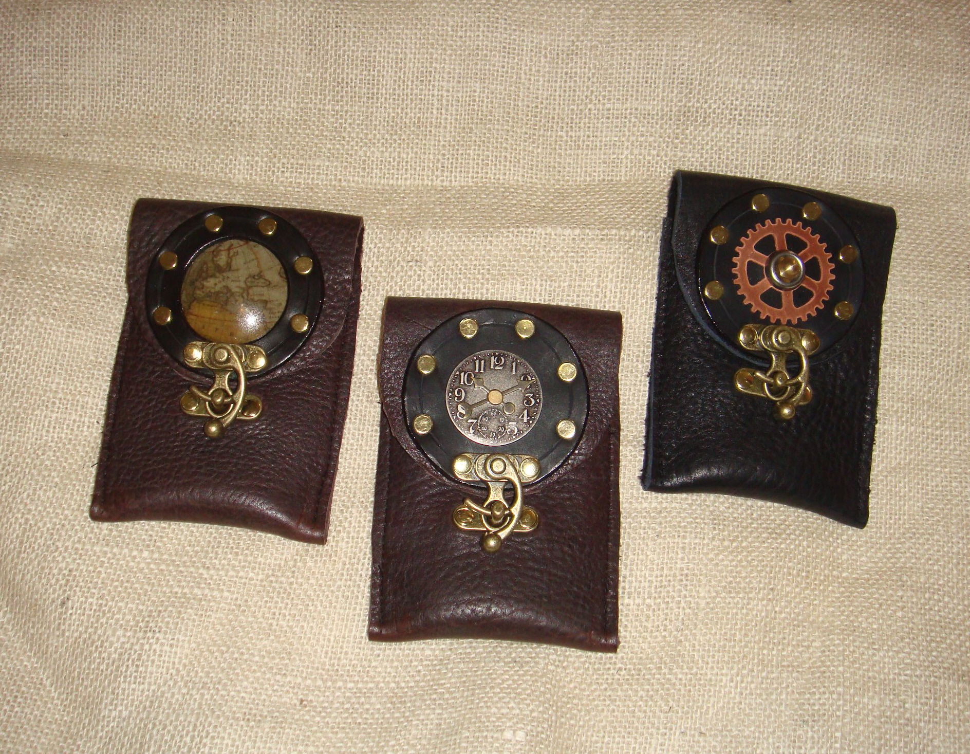 Steampunk Utility Pouches